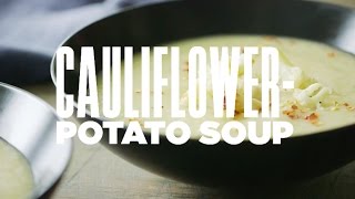 How To Make CauliflowerPotato Soup [upl. by Celina]