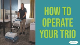 How to operate your TRIO carpet cleaning system [upl. by Thilde]