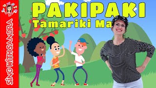 💖 Pakipaki Tamariki Ma 💖 Childrens Songs  Childrens Stories  Sing With Sandra [upl. by Chev]