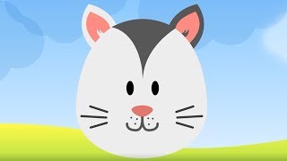 The Cat Says Meow  Kids Songs amp Nursery Rhymes [upl. by Iznek631]