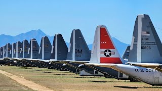 How The Worlds Largest Airplane Boneyard Stores 3100 Aircraft  Big Business [upl. by Garlen]