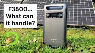 ANKER SOLIX F3800 EV Charging and Home Backup Testing and Review [upl. by Smoht]