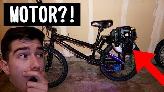 Motorized BMX Bike Build [upl. by Anitrak790]