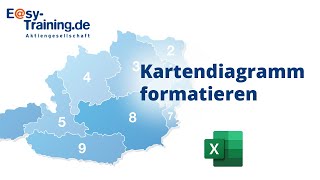 Excel 2019 Kartendiagramm formatieren [upl. by Bianchi417]