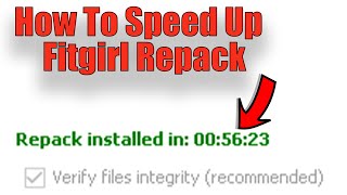 How To Speed Up Fitgirl Repack  Passionate Gaming [upl. by Yrreb321]