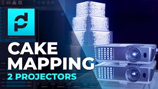 Cake Mapping with Multiple Projectors MadMapper Tutorial [upl. by Hadley240]