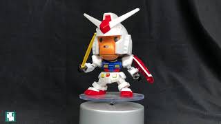 AAPE X Bandai MG Gundam GRNCAMO ＋ BABY MILO ＆Gundam [upl. by Raji]