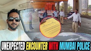 Mumbai Police Stopped Me For Car Wrap amp Unexpected Conversation Happened  ExploreTheUnseen20 [upl. by Irahc]