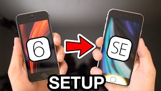 iPhone SE Setup  2020 How to Easily Transfer Data from OLD iPhone [upl. by Nyrad]