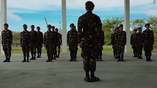 Military Command and Execution performed by the ROTC Cadet and Cadette s part 1 [upl. by Anel]