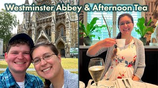 Europe  Day 4 Pt 1 Westminster Abbey amp Afternoon Tea  Coronation Chair Big Ben The Parlour [upl. by Gerta]