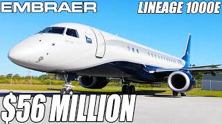 Inside The 56 Million Embraer Lineage 1000E [upl. by Ziul182]