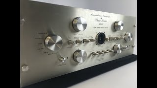 Vintage Preamps Part 2 Phase Linear 4000 [upl. by Farhi]