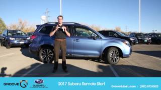 How To Using the new 2017 Subaru Remote Start system [upl. by Rimma]