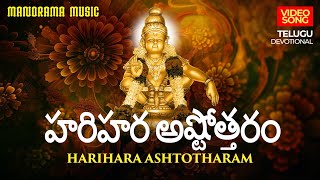 హరిహర అష్టోత్తరం  Harihara Ashtottaram  Video Song  Lord Ayyappa Mantras amp Chantings [upl. by Anauqahs624]