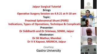 Proximal Splenorenal Shunt Indications Type of operations Technique amp ComplicationsDr VKKapoor [upl. by Inor]