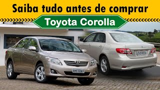 Corolla XEI GLI SEG ou Altis Diferenças nas versões 2009 a 2014 [upl. by Ilyak321]