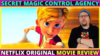 Secret Magic Control Agency Movie Review Netflix Futures Original [upl. by Betsey]