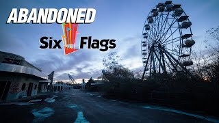 Exploring an Abandoned Theme Park Six Flags New Orleans 🎡 Part 1 [upl. by Nived]