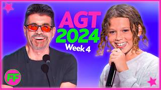 NEW Americas Got Talent Auditions 🌟  AGT 2024 Week 4 [upl. by Annahsar413]