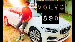 2018 VOLVO S90  FULL DETAILED HINDI REVIEW  LUXURY CAR  BEST FEATURES EVER  THE CAR SOUL [upl. by Nnairahs]