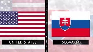 WJC 2019 Slovakia vs USA Dec 26 2018 [upl. by Perren]