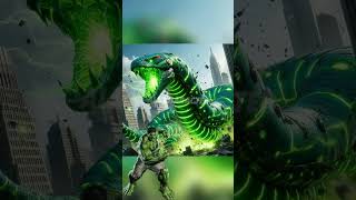 Superheroes but Cyborg Anaconda Part 5😱🔥 Marvel amp Dc Characters shorts marvel dc avengers [upl. by Sillig604]