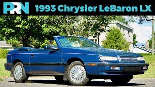 1993 Chrysler LeBaron LX Convertible Full Tour amp Review [upl. by Byrle562]