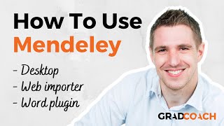 How to use Mendeley Desktop Web Importer amp MS Word Plugin Full Tutorial [upl. by Terrab]