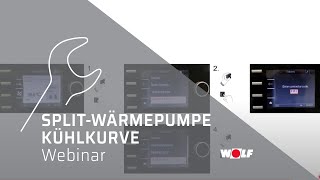 SplitWärmepumpe Kühlkurve WOLF Webinar [upl. by Jenness]