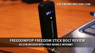 FreedomPop Freedom Stick Bolt 4G USB Modem Unboxing Review And Comparison [upl. by Avilla]