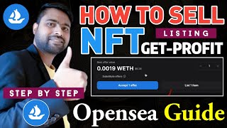 🤑 How To BuySell NFT On Opensea Full Guide In 7 Minutes  NFT Selling Process ✅ [upl. by Zap]