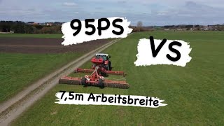 95 PS vs 770 Meter Güttler GreenMaster®  Grünlandpflege  Steyr 9095 MT [upl. by Sancho]