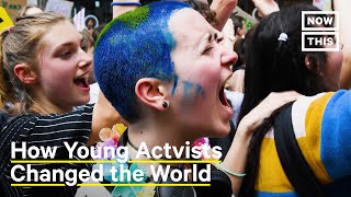 How Young Climate Crisis Activists Changed the World  NowThis [upl. by Darell805]