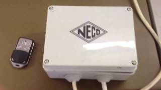 How To Add A New Key Fob Remote To Neco Remote Roller Door Controller [upl. by Enyrhtac]