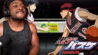 Go Crazy Kagami  Kuroko No Basket Episode 49  Reaction [upl. by Madison]