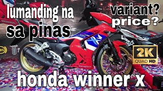 honda winner x philippines 2024 [upl. by Aicilegna]