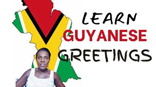 How to greet people like a real Guyanese [upl. by Noval]