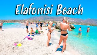 Elafonissi Beach Crete Κρήτη Greece 🇬🇷 Holiday in Crete Urlaub in Kreta [upl. by Akeem]