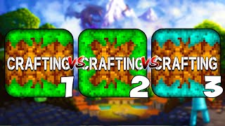 Crafting and Building 1 VS Crafting And Building 2 VS Crafting and Building 3 [upl. by Jenelle216]