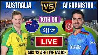 🔴 Australia vs Afghanistan ICC Champions Trophy  AUS vs AFG Live Match Today Commentary livescore [upl. by Powell244]