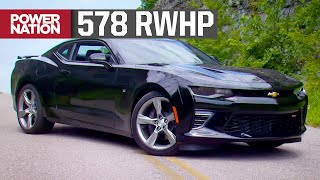 Supercharged 2016 Camaro SS LT1 Hits The Dyno  Detroit Muscle S3 E19 [upl. by Akived]