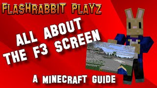 ALL ABOUT THE F3 SCREEN  A MINECRAFT GUIDE  What is the F3 Screen for amp how can it help YOU [upl. by Suivatco]