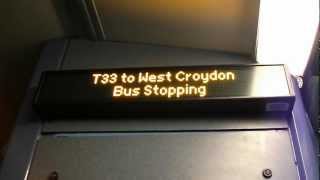 T33 to West Croydon [upl. by Etnud]