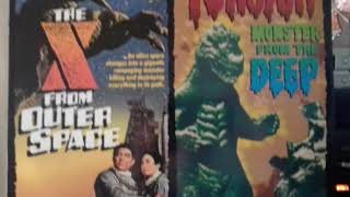 Opening to The X From Outer Space  Yongary Monster From The Deep 1967 1969 LaserDisc [upl. by Ymarej]