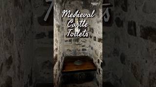 Toilets in Medieval Castles history historiccastles castle [upl. by Ynatterb7]