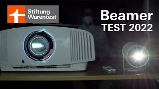 BeamerTest 2022 Die besten VideoBeamer und was beim BeamerKauf wichtig ist Stiftung Warentest [upl. by Anen81]