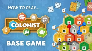 Colonist io  How to Play Catan Online [upl. by Ylrebme634]