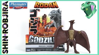 Playmates Rodan 1956  Figure Review [upl. by Nywnorb]