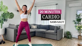 20 min cardio sans saut et sans impact  cardio à la maison sans matériel et sans impact [upl. by Yrellav777]